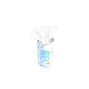Lingettes Rafraîchissantes Menthe Glacée Prix de Gros en Boîte Tissu Non-Tissé Spunlace 30 Lingettes - Product Image 5