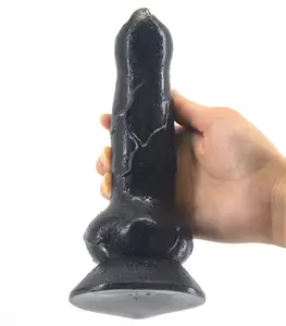 FAAK 18.2cm * 6.2cm fabrika fiyat hayvan yapay penis Juguetes sexuales unisex penis köpek penis kurt yapay penis kadınlar için