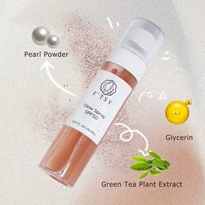 Private Label Organic Body Shining Sunscreen Mist Brighten Moisturizing Spf <span class=keywords><strong>50</strong></span> <span class=keywords><strong>Spray</strong></span> per la <span class=keywords><strong>protezione</strong></span> <span class=keywords><strong>solare</strong></span> - Product Image 6