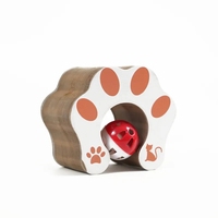Interactive Magique Pliable Accordéon Chat Gratte Durable Papier Matériel Cloche Boule Smart Chat Boule Pliable Carton Chat Jouets