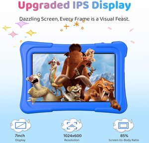 Tableta Android para niños, tableta educativa resistente para juegos con funda resistente a caídas - Product Image 6