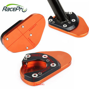 RACEPRO RP0480-1003BO RP0480-1003OB Moto CNC Aluminium Béquille Latérale Béquille Plaque Extension Pour <span class=keywords><strong>KTM</strong></span> <span class=keywords><strong>DUKE</strong></span> <span class=keywords><strong>125</strong></span> 200 390 - Product Image 1