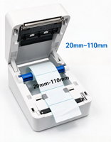 Imprimante thermique directe de codes-barres de bureau de 4 pouces avec USB pour étiquettes d'expédition e-commerce en stock