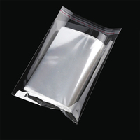 Sacs jetables transparents en PP personnalisés, autocollants, pour cadeaux et artisanat, prix usine, impression en héliogravure, traitement de surface, emballage
