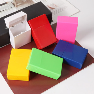 Erliao bán buôn thuốc lá hộp trường hợp đầy màu sắc nhựa thuốc Lá Trường hợp tùy chỉnh logo Acrylic thuốc lá trường hợp máy - Product Image 1