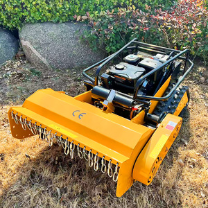 Petit robot tondeuse à gazon, largeur de coupe 800mm 1000mm, télécommande, tondeuse à chenilles, broyeur à fléaux - Product Image 2