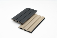 Panneau composite bois-plastique extérieur imperméable, mur extérieur WPC, panneau WPC non polluant recyclable, matériau de clôture