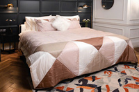 Ensemble de literie en soie naturelle de haute qualité, sur mesure, tissé à la main, luxe, hôtel, resort, villa, couleur unie/personnalisé, toutes saisons