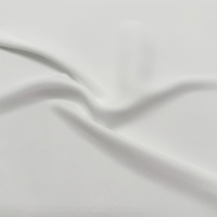 Tissu satiné effet soie GCW-8070-S30, 100% polyester, satin acétate, doux et brillant, pour robe de mariée.