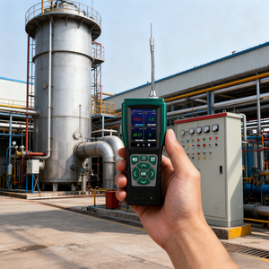 Detector de Gás Portátil 4 em 1 SO2 <span class=keywords><strong>O2</strong></span> NO NO2, Analisador Portátil para Inspeção de Emissões e Segurança Ambiental - Product Image 1