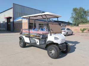 Voiturette de golf à essence, véhicule d'ambulance électrique, buggy médical et voiturette de golf avec brancard, voiturette de golf de secours et d'urgence, 2 places - Product Image 4