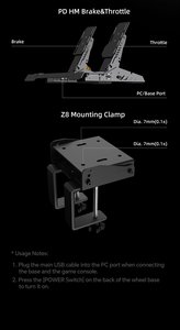 Volante de Carreras de Accionamiento Directo PXN VD6 con Force Feedback de 6Nm y Controlador Sim - Product Image 6