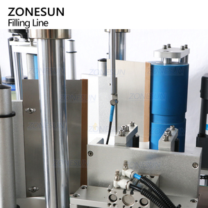 Zonesun ZS-FAL180F6 4 đầu <span class=keywords><strong>Bleach</strong></span> kim loại Cleaner PP chất lỏng ăn mòn chai chống ăn mòn điền đóng nắp máy dán nhãn - Product Image 5