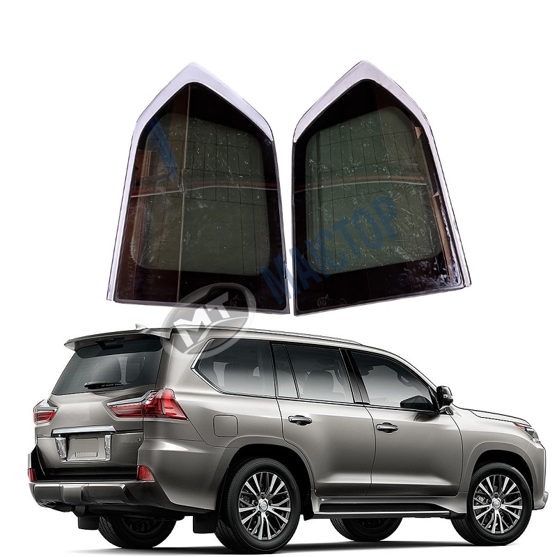 MAICTOP автомобильные аксессуары, хромированное заднее крыло, боковая дверь, оконное стекло для lx lx570 2016- vidrio