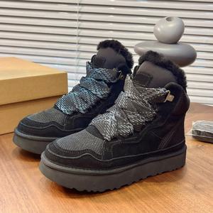 Nouvelles Chaussures Décontractées de Luxe Personnalisées par un Designer, Respirantes, Antidérapantes, en Maille, à Lacets Fermés, Plates et Basses, pour l'Hiver - Product Image 1