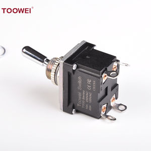 TOOWEI Impermeable a prueba de polvo Resistente a la corrosión 2Pos DPST <span class=keywords><strong>Interruptor</strong></span> de palanca de encendido y apagado - Product Image 3