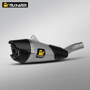 Silencieux Yoshimura AT2 DB Killer pour Triumph Street Triple 765, système d'échappement de moto, modification, acier inoxydable, neuf - Product Image 1