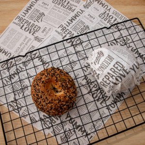 Customizable Burger <b>Wrap</b> Food Grade Hamburger Wrapping Paper with PE Coating Double Side Use for Bread & Cookie Custom Size - Product Image 4