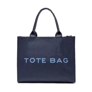Bolso Tote Portátil de Alta Calidad para Mujer con Patrón de Letras Cuadradas y Cremallera, Bolsos de Moda con Logotipo Personalizado, Gran Capacidad y Durabilidad - Product Image 3