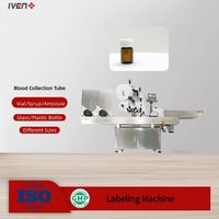 Machine d'étiquetage automatique entièrement automatique pour bouteilles en verre