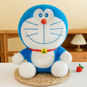 Cartoon Dingdang <b>Cat</b> <b>Plush</b> Toy Cute Doraemoned Children's Doll Large Blue Fatty Child Companion Gift Creative Smile Cute <b>Cats</b> - Product Image 4
