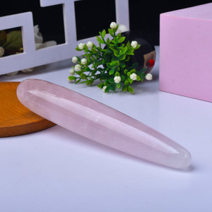 أحجار كريمة كريستالية من الكوارتز الوردي الطبيعي ، هدية شفاء للنساء - Product Image 1