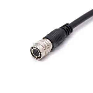 Jack a Jack Hirose HR10A 10P 12S 12 Pin 26AWG 1M IO Trigger Cable