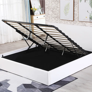 <span class=keywords><strong>Cama</strong></span> King Size de diseño moderno de lujo para muebles de dormitorio, caja de madera de cuero de lujo, diseño de <span class=keywords><strong>cama</strong></span>, <span class=keywords><strong>cama</strong></span> <span class=keywords><strong>doble</strong></span> - Product Image 2