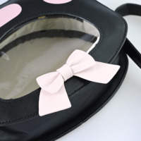 Sac à dos en cuir pu à une épaule pour femmes, sac ITA à la mode, accessoires à nœud, offre spéciale