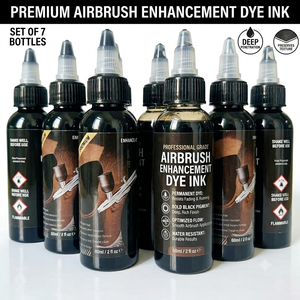 Spray Negro de Marca Propia para Realzar el Cabello, Barba y Delineado con Aerógrafo para Barberos - Product Image 1