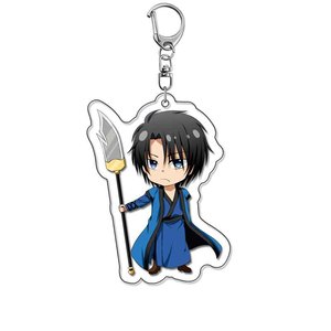 9 Stili di Portachiavi alla Moda con Stampa UV su Acrilico, Ispirati all'Anime 'Akatsuki No Yona' e al Personaggio Haku Suuon Yona - Product Image 4