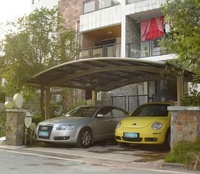 Toits de garages en aluminium pour l'extérieur, abris de voiture, pergolas imperméables, panneaux de toit, abris de jardin, auvents de villa