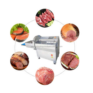 เครื่องหั่นเนื้อชีสสเต็กอัตโนมัติ21/25/36K เครื่องตัดสับไส้กรอก200ชิ้น/ชม. อัตโนมัติเกรดซี่โครงเนื้อแช่แข็งแบบอัตโนมัติ - Product Image 5