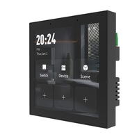 Tuya EU Smart Host Gateway Écran de contrôle central 4 pouces Contrôle vocal pour toute la maison Panneau sans fil ZIGBEE Linux Maison Hôtel