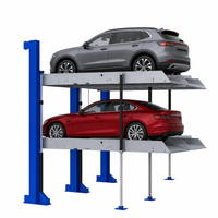 Équipement de stationnement pour un seul véhicule : Élévateur de garage à deux colonnes pour sous-sols, idéal pour les familles multi-véhicules