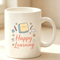 Tasse à café en céramique personnalisée Vigreat – Dessin de lieux, texte et date imprimés sur mesure – Cadeau souvenir pour couple de mariage, idéal pour la maison