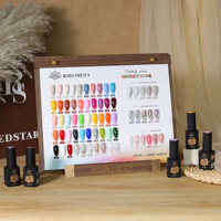 BORN PRETTY PRO Nail Supply Collection de cartes de couleur en acrylique en gros Vernis à ongles en gel Affichage du nuancier