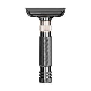 BRIKRLIN портативная гостиничная ежедневная черная металлическая Безопасная бритва для бритья с двумя краями - Product Image 6