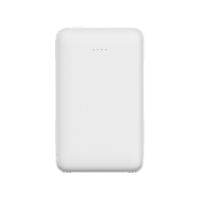 Mini Banco de Energía Personalizado de 5000 mAh, Batería Ultrafina con Cables Integrados