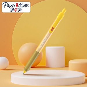 Bolígrafo de Gel <span class=keywords><strong>Paper</strong></span> <span class=keywords><strong>Mate</strong></span> Binlemay con Diseño de Frutas, Recarga Negra, Mecanismo de Empuje, 0.5 mm, Bolígrafo para Estudiantes con Agarre de Goma Suave - Product Image 4