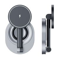 Chargeur magnétique sans fil pliable 2 en 1 15W pour iPhone 12 13 14 Mini Pro Max Apple Watch Airpods Station de charge rapide