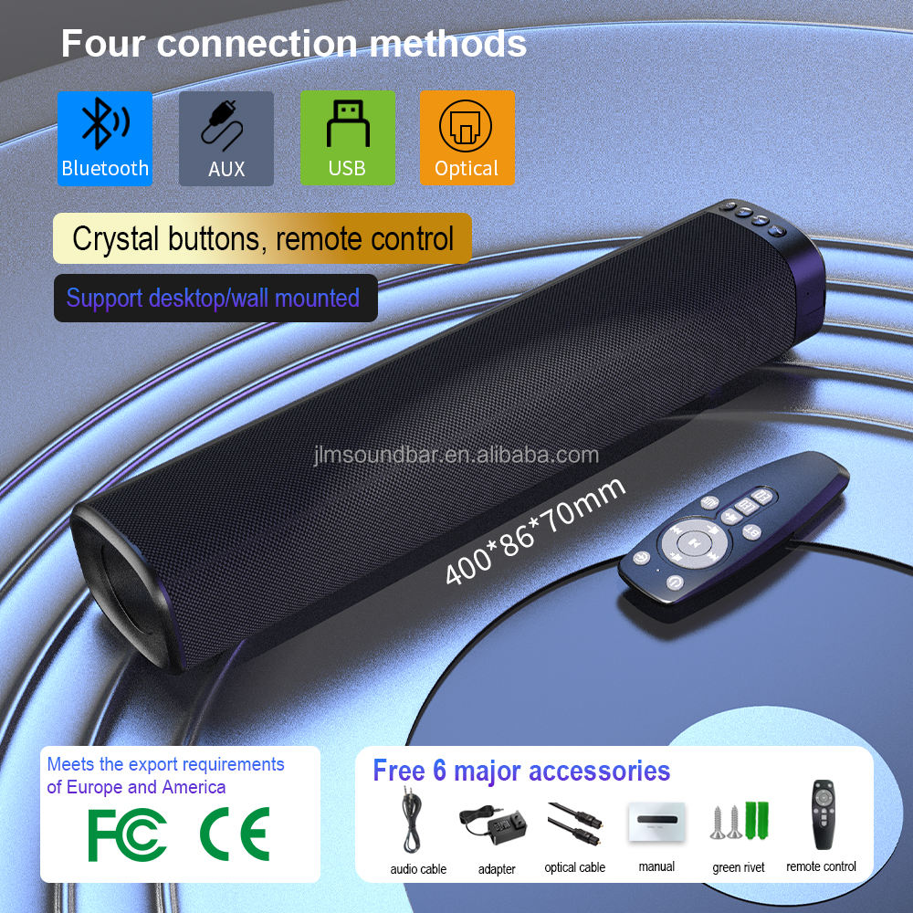 Barre de son TV (sans HDMI)