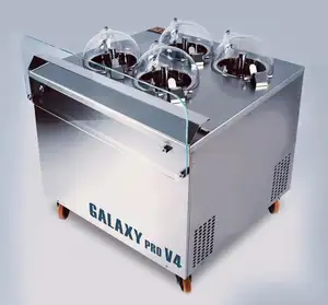 Miles Brand Galaxy Professional Continuous Churning make ice cream gelato Commercial stainless Steel gelato hard serve ice