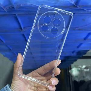 Funda negra para teléfono móvil de TPU suave transparente de 1,5mm de espesor para Oppo A78 A58 <span class=keywords><strong>A1</strong></span> A98 F23 para <span class=keywords><strong>Realme</strong></span> 11 Pro C53 10 Pro C33 - Product Image 5