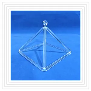 Custom pyramid quartz products heal music quartz products Crystal Singing Pyramid