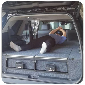 ระบบลิ้นชักท้ายรถบรรทุก VRD4X4 สำหรับ Toyota Sequoia แบบลิ้นชักคู่พร้อมแผ่นรองท้ายรถ จากซัพพลายเออร์ชั้นนำ - Product Image 2
