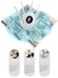 Roteador CPE 4G LTE Portátil com Suporte a Bandas Globais, Bateria de 3000mAh e Antenas Externas Duplas - Product Image 5