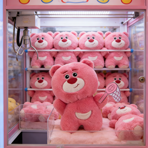 3000 Styles Factory Adorables Peluches <span class=keywords><strong>Lotso</strong></span> Bear 8 pouces, Jouets en Peluche pour Enfants, Thème Dessins Animés et Anime, pour Machines à Pinces - Product Image 1