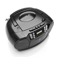 Boombox stéréo solaire portable ancien modèle Lecteur CD/BT AM Radio AM/Fm pour la maison