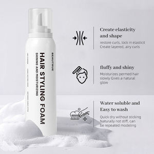 1000 pièces impression logo <span class=keywords><strong>mousse</strong></span> de coiffure pour hommes et femmes <span class=keywords><strong>mousse</strong></span> de coiffage <span class=keywords><strong>mousse</strong></span> de coiffage marque privée mousese - Product Image 3